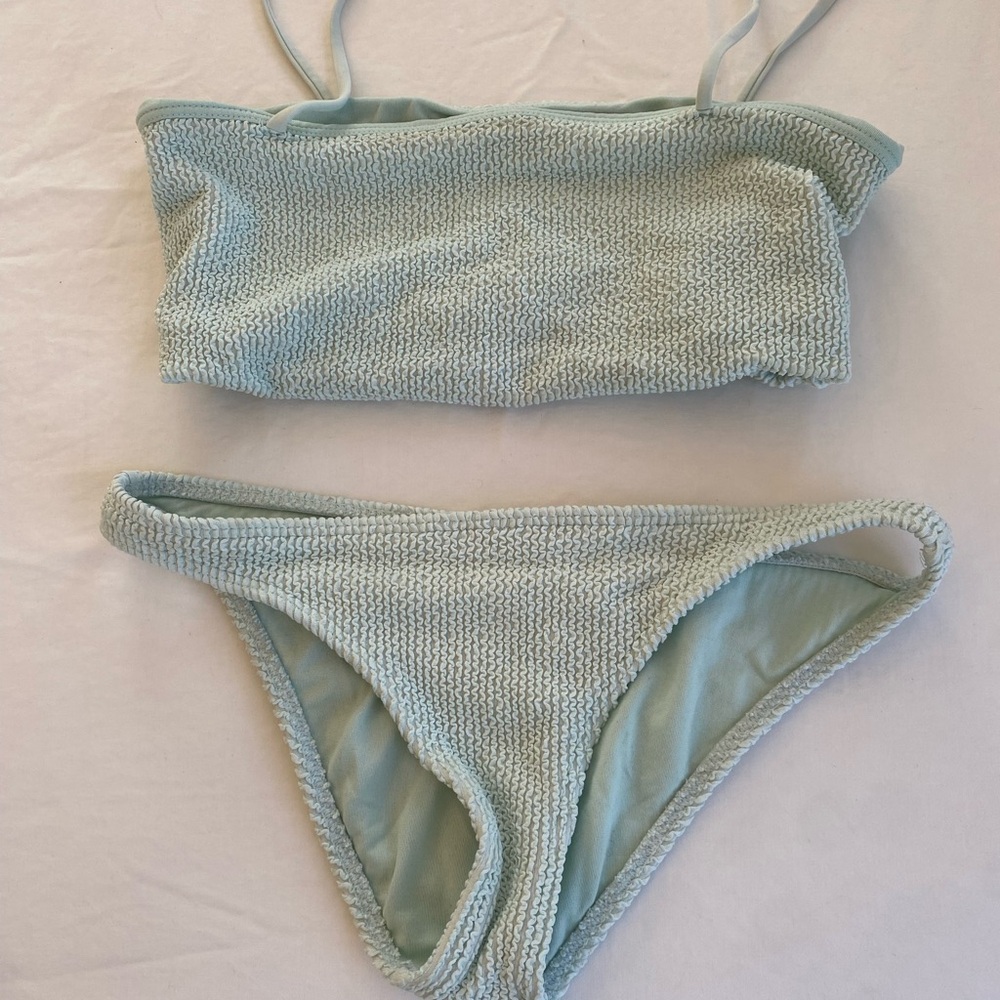 Billabong light blue bikini